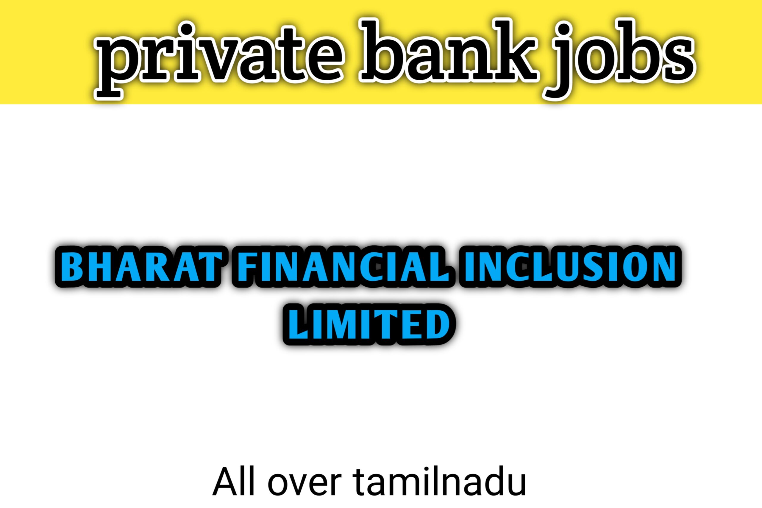 Tamilnadu job openings for freshers