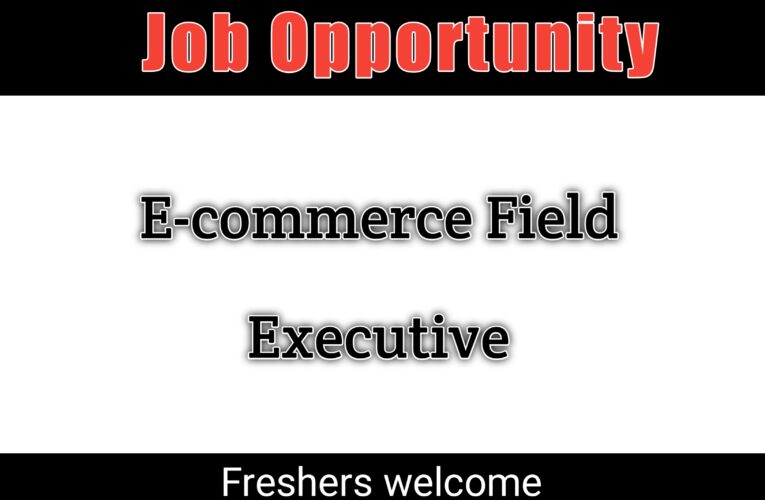 E-commerce Field executive jobs in chennai for frehser