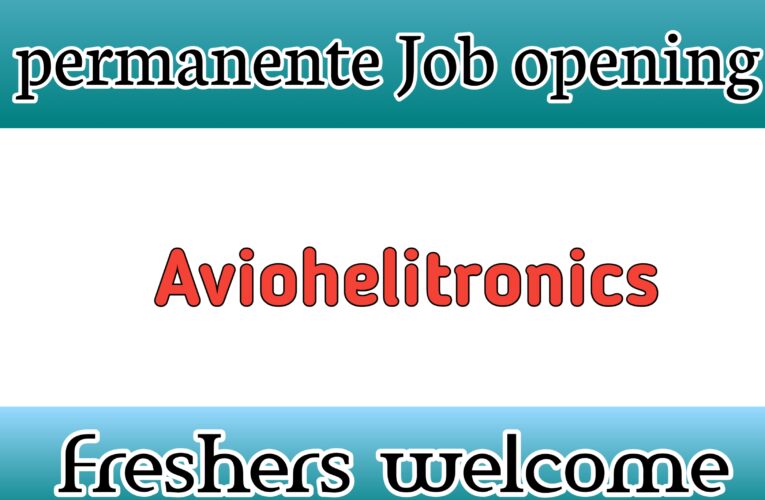 Aviohelitronics company job openings in bangalore